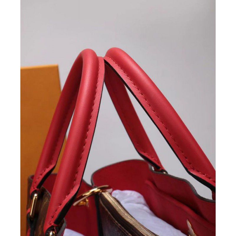 Louis Vuitton Flower Tote Monogram Red Trim M43553 Bag