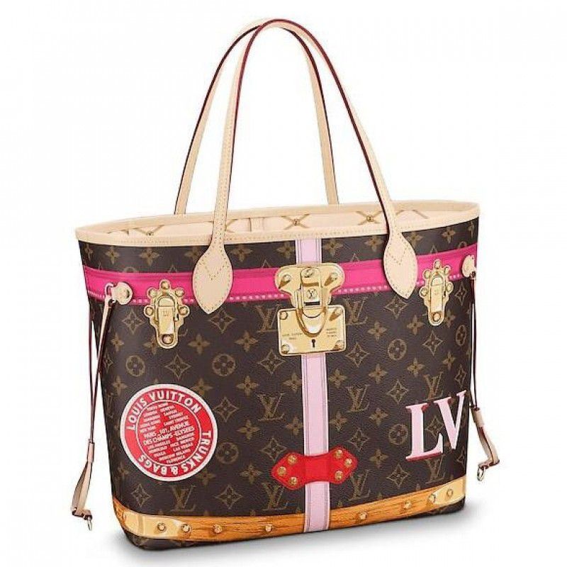 Replica Louis Vuitton Neverfull MM Bag Monogram Denim M44981