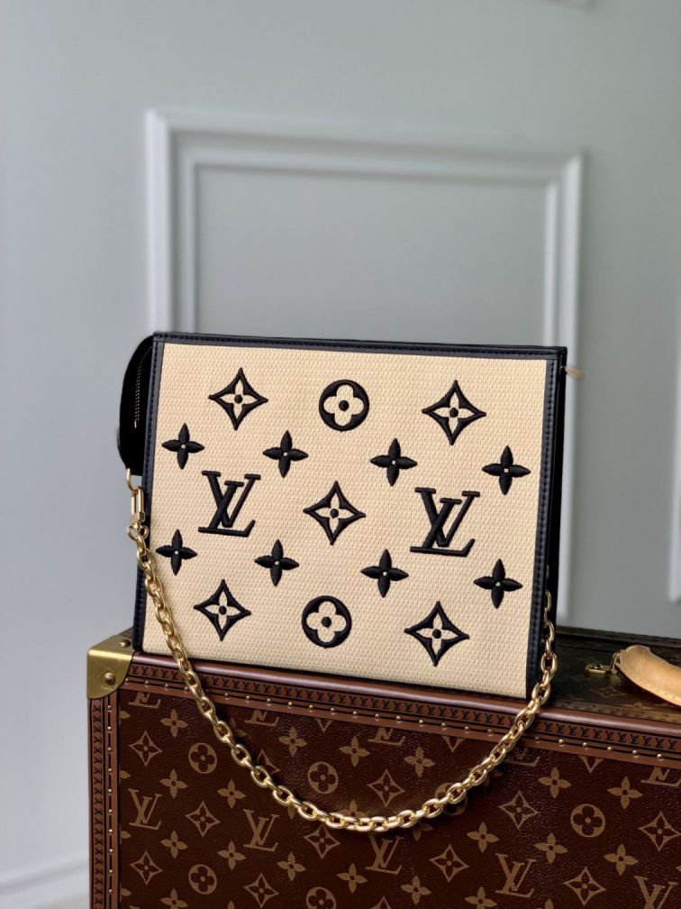 Replica Borsa da toilette Louis Vuitton su borsa a catena M82521 Imitazioni Outlet Online