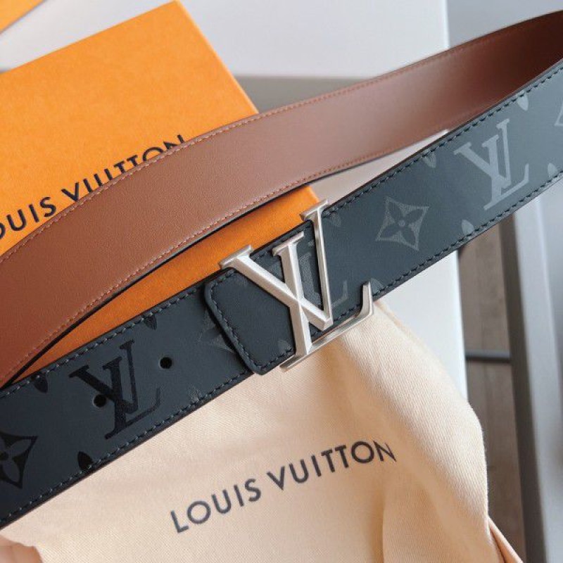 Replica Cintura reversibile Louis Vuitton Gold Damier LV 40MM M0333V Falso  Outlet Online
