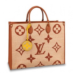 M59005 Louis Vuitton Monogram Econyl OnTheGo GM Tote Bag