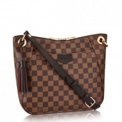 Louis Vuitton Hoxton PM Damier Shoulder Bag Women's Brown Crossbody N41257