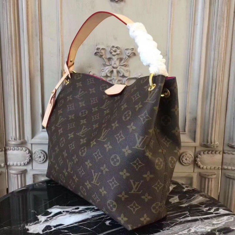 Replica Louis Vuitton Graceful MM Bag Monogram M43703 BLV449 for