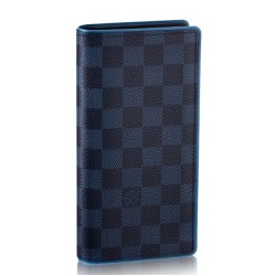 Replica Louis Vuitton Damier Ebene Brazza Portafoglio N63168 Imitazioni Outlet Online