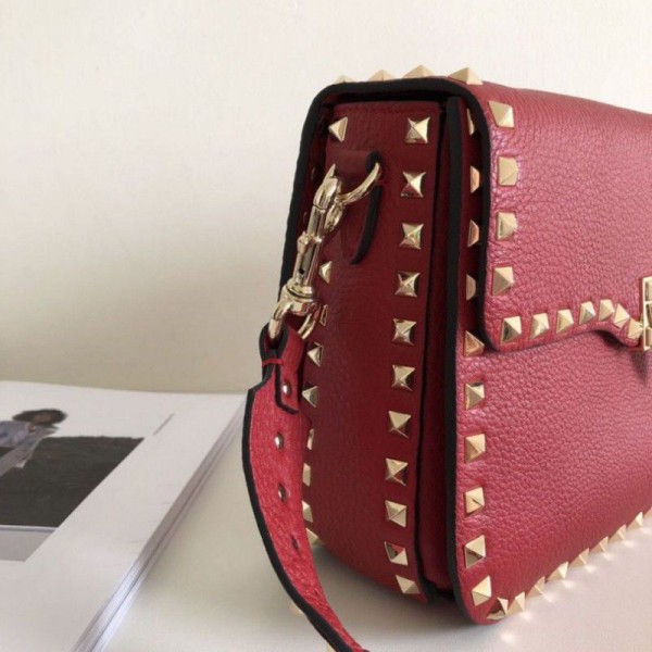 Replica Borsa Rockstud rossa Imitazioni Outlet Online Italia