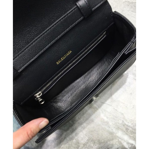 Replica Borsa da giorno Balenciaga Ville XS 5506390 Nera Imitazioni Outlet Online Italia
