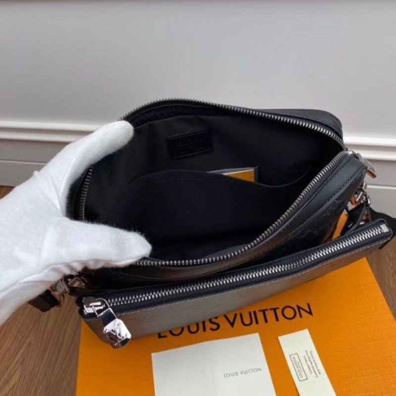 Replica Organizer tascabile Louis Vuitton in tela LV Graffiti Orange  Eclipse M81817 Imitazioni Outlet Online Italia