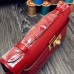 Replica Borse Hermes Kelly Pochette In Red Box in pelle di vitello Falso Outlet Online