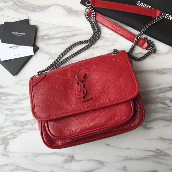 Ysl borsa rossa new arrivals
